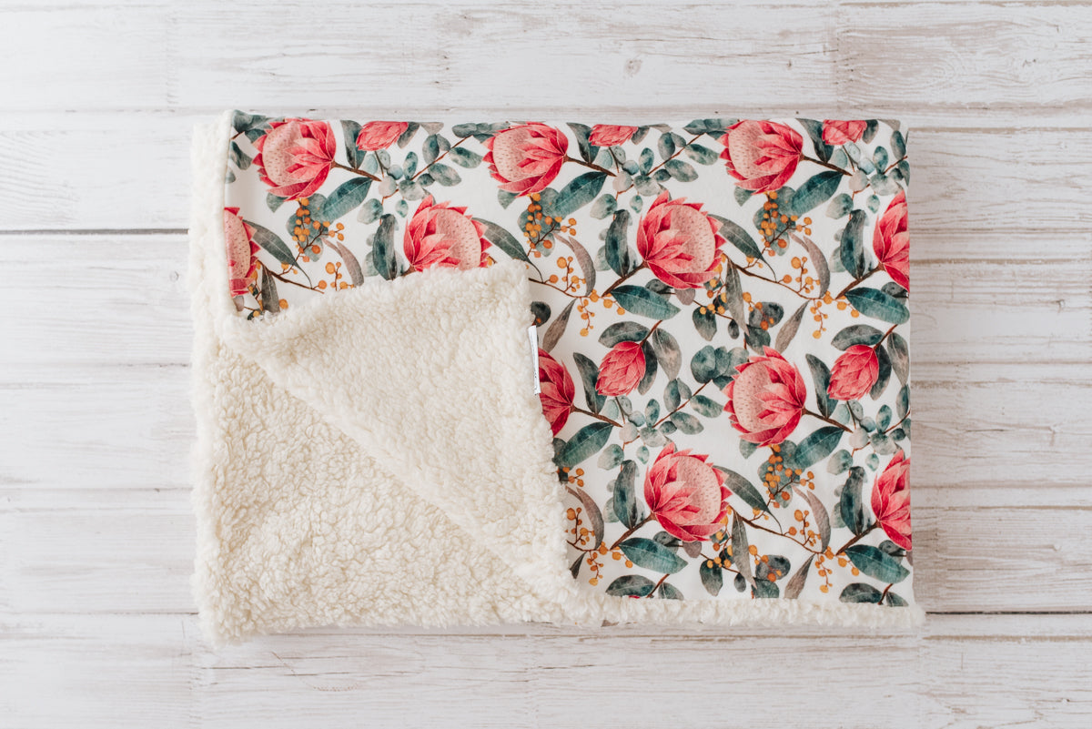 Plush Blanket - Protea Dance